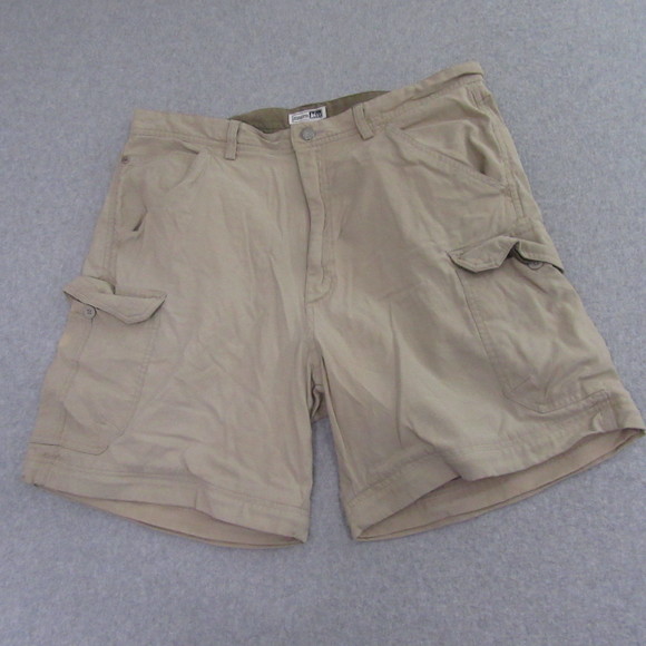 REI Other - REI Mens Cargo Shorts 36 x 7 Long Beige Hikng Outdoor Pocket‎ Casual